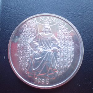 Portugal 1000 Escudos 1998 King Manuel I