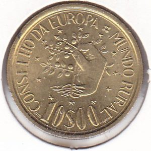 Portugal 10 Escudos 1987 Rural world