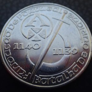 Portugal 250 Escudos 1989 - Ourique Battle