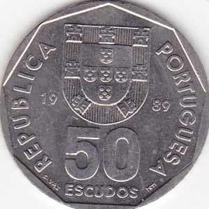 Portugal 50 Escudos 1989