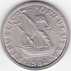 Portugal 5 Escudos 1982