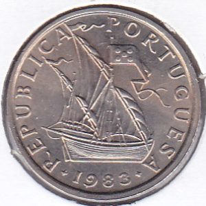 Portugal 5 Escudos 1983