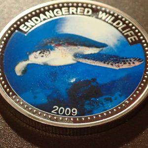 Palau 1 Dollar 2008 Turtle