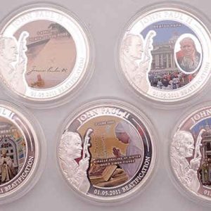 Palau 1 Dollar 2011 Set Pope John Paul II