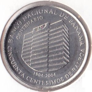 Panama 50 Centesimos 2009