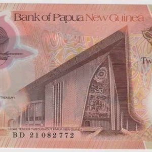Papua New Guinea 20 Kina 2021