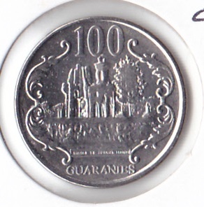 Paraguay 100 Guaranies 2007