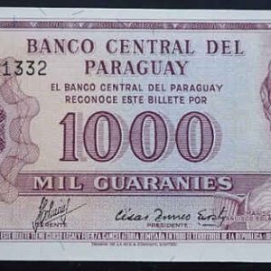 Paraguay 1000 Guaranies 1982