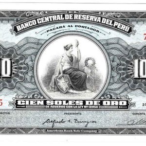 Peru 100 Soles 1965