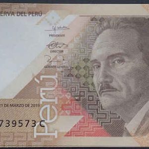 Peru 20 Soles 2019