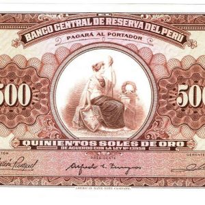 Peru 500 Soles 1965