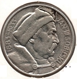 Poland 10 Zlotych 1933 Jan III