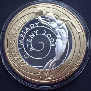 Poland 10 Zlotych 2004 Olympic Games Athens