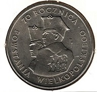 Poland 100 Zlotych 1988