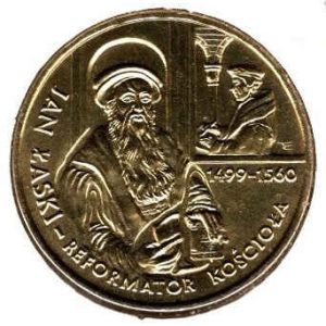 Poland 2 Zlote 1999 Jan Laski