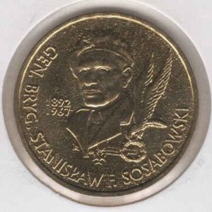 Poland 2 Zlote 2004 Sosabowski