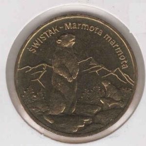 Poland 2 Zlote 2006 Marmot