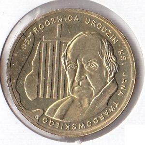 Poland 2 Zlote 2010 Jan Twardowski