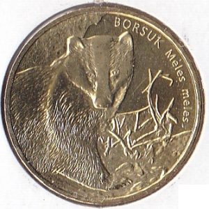 Poland 2 Zlote 2011 Borsuk