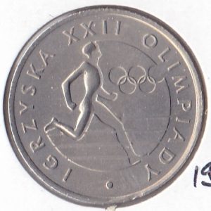 Poland 20 Zlotych 1980