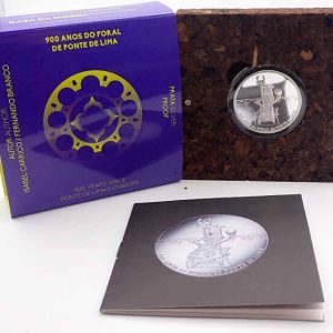 Portugal 7,50 Euro 2025 – 900 Years Charter Ponte de Lima - Proof