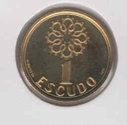 Portugal 1 Escudo 1998 Proof