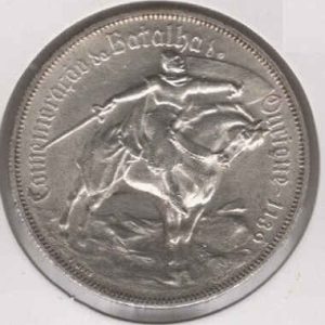 Portugal 10 Escudos 1928 Battle of Ourique