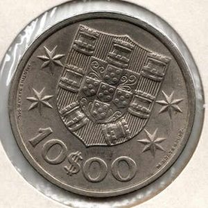 Portugal 10 Escudos 1971