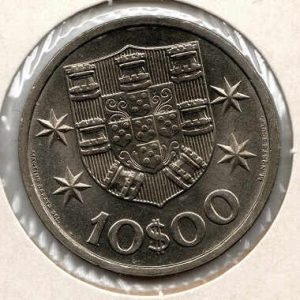 Portugal 10 Escudos 1972