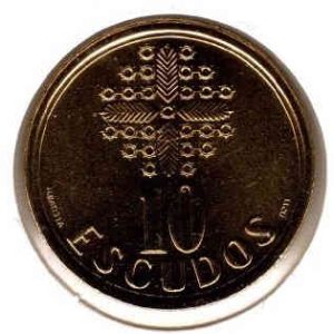 Portugal 10 Escudos 2001