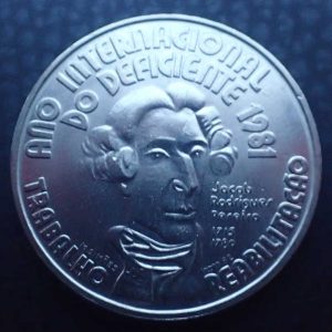 Portugal 100 Escudos 1984 Disabled Persons