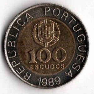 Portugal 100 Escudos 1989