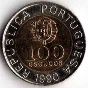 Portugal 100 Escudos 1990