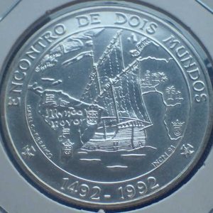 Portugal 1000 Escudos 1992 Encounter 2 Worlds