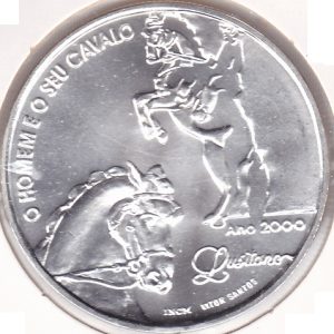 Portugal 1000 Escudos 2000 Horse
