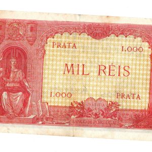 Portugal 1000 Reis 30 Sept 1910