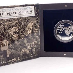 Portugal 2,50 Euro 2015 70 Years of Peace in Europe - Proof