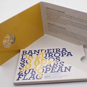 Portugal 2 Euro 2015 - 30 Years European Flag - Proof