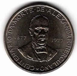 Portugal 2$50 1977 Alexandre Herculano