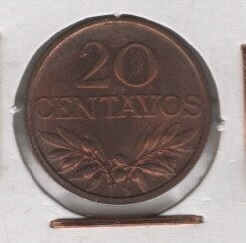 Portugal 20 Centavos 1969