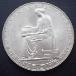 Portugal 20 Escudos 1953 Financial Renewal