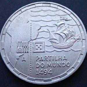Portugal 200 Escudos 1994 Dividing Up The World