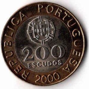 Portugal 200 Escudos 2000