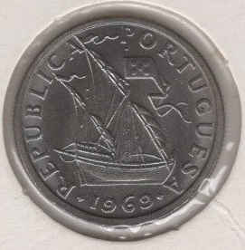 Portugal 2$50 1969 - Image 2