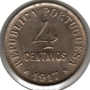 Portugal 4 Centavos 1917