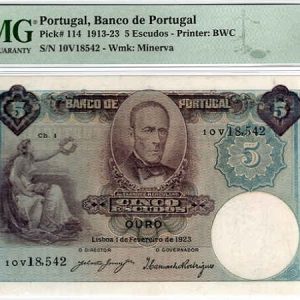 Portugal 5 Escudos 1923