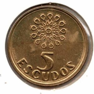 Portugal 5 Escudos 1997