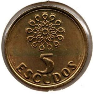 Portugal 5 Escudos 2000