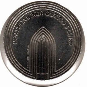 Portugal 5 Euro 2020 - Gothic