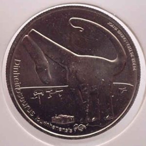 Portugal 5 Euro 2021 Dinosaur Lourinhanensis